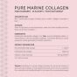 Pure Marine Collagen Pink Raspberry 30 day supply box - 30 sachets